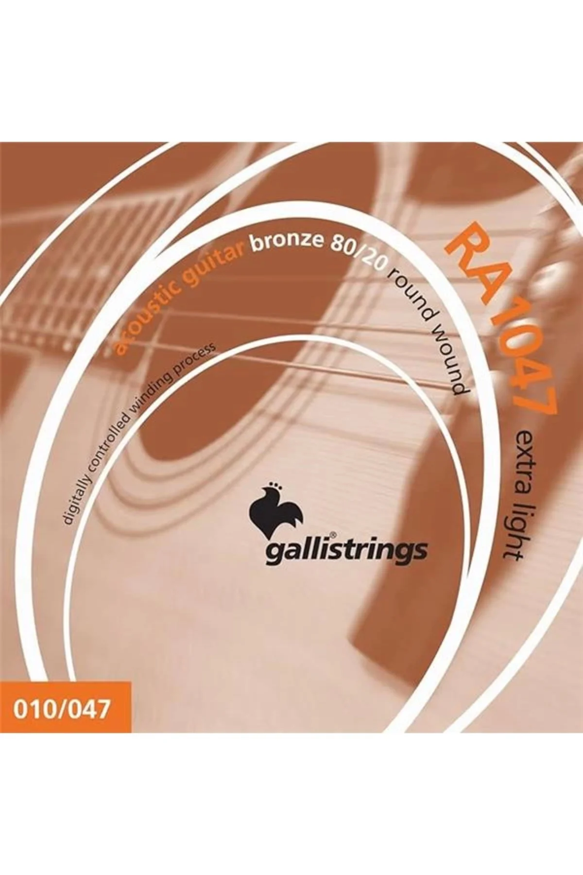 Gallistrings RA1047 EXTRA LIGHT Akustik Gitar Teli