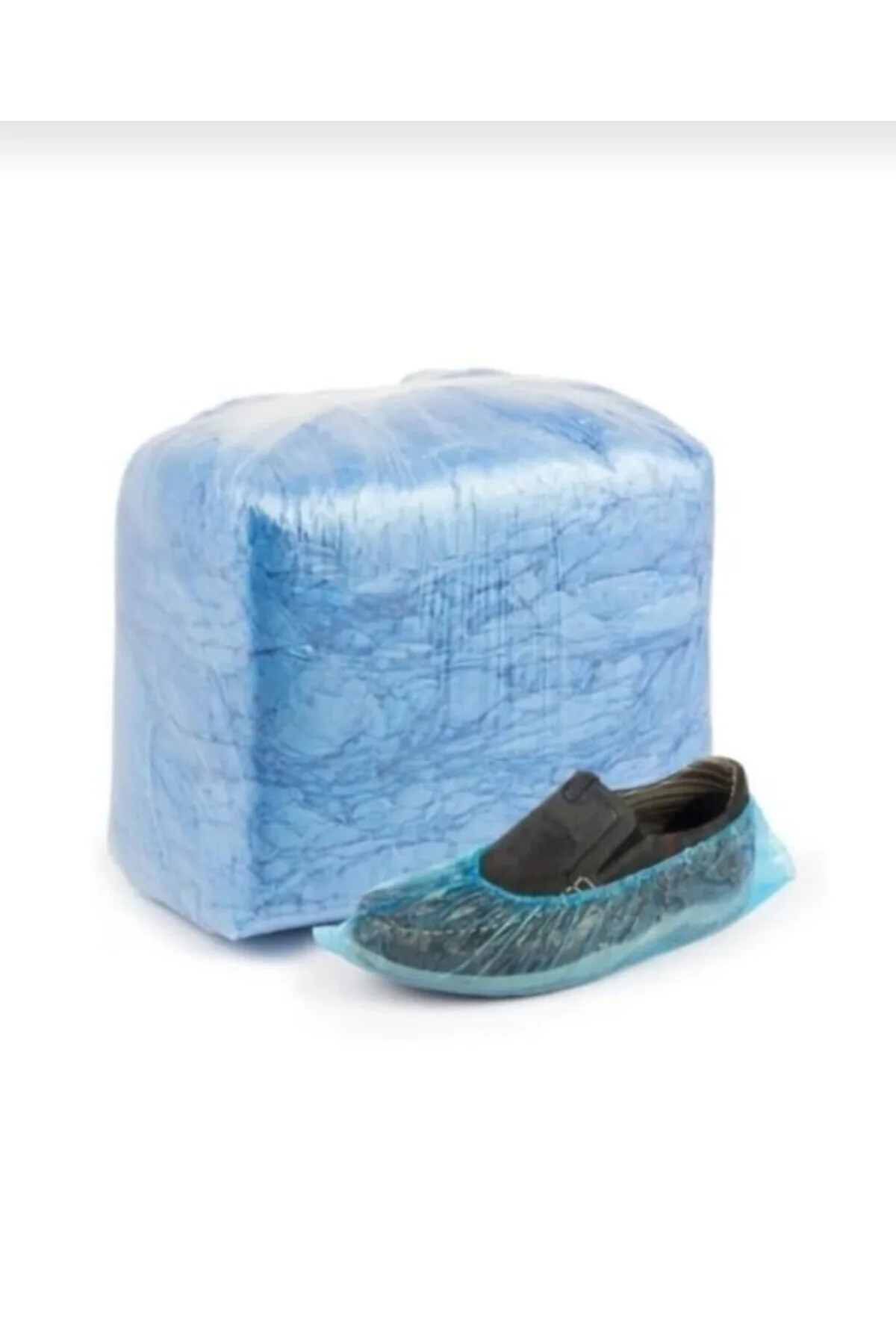 Galoş , Tek Kullanımlık Ayakkabı Çift Lastikli Galoş Kılıf 13 Mic