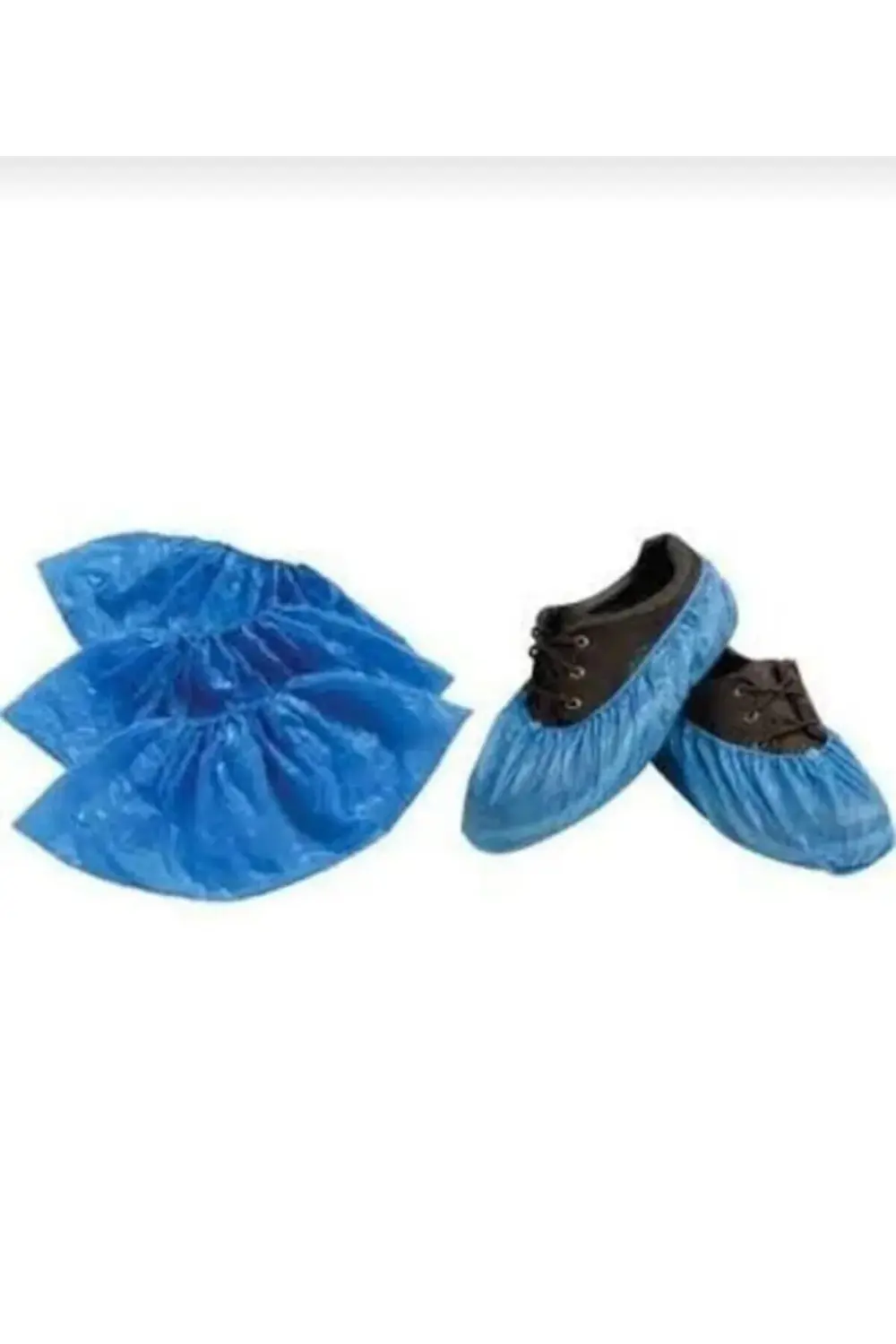 Galoş , Tek Kullanımlık Ayakkabı Çift Lastikli Galoş Kılıf 13 Mic