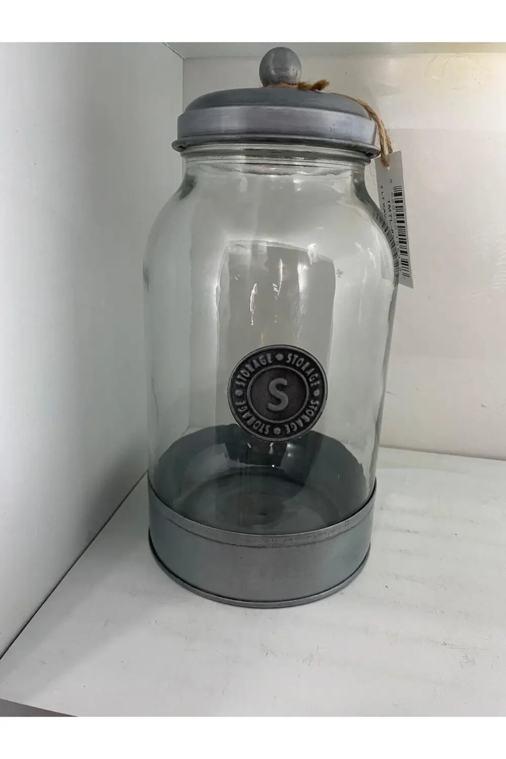 Galvaniz 3 Lt Cam Kavanoz