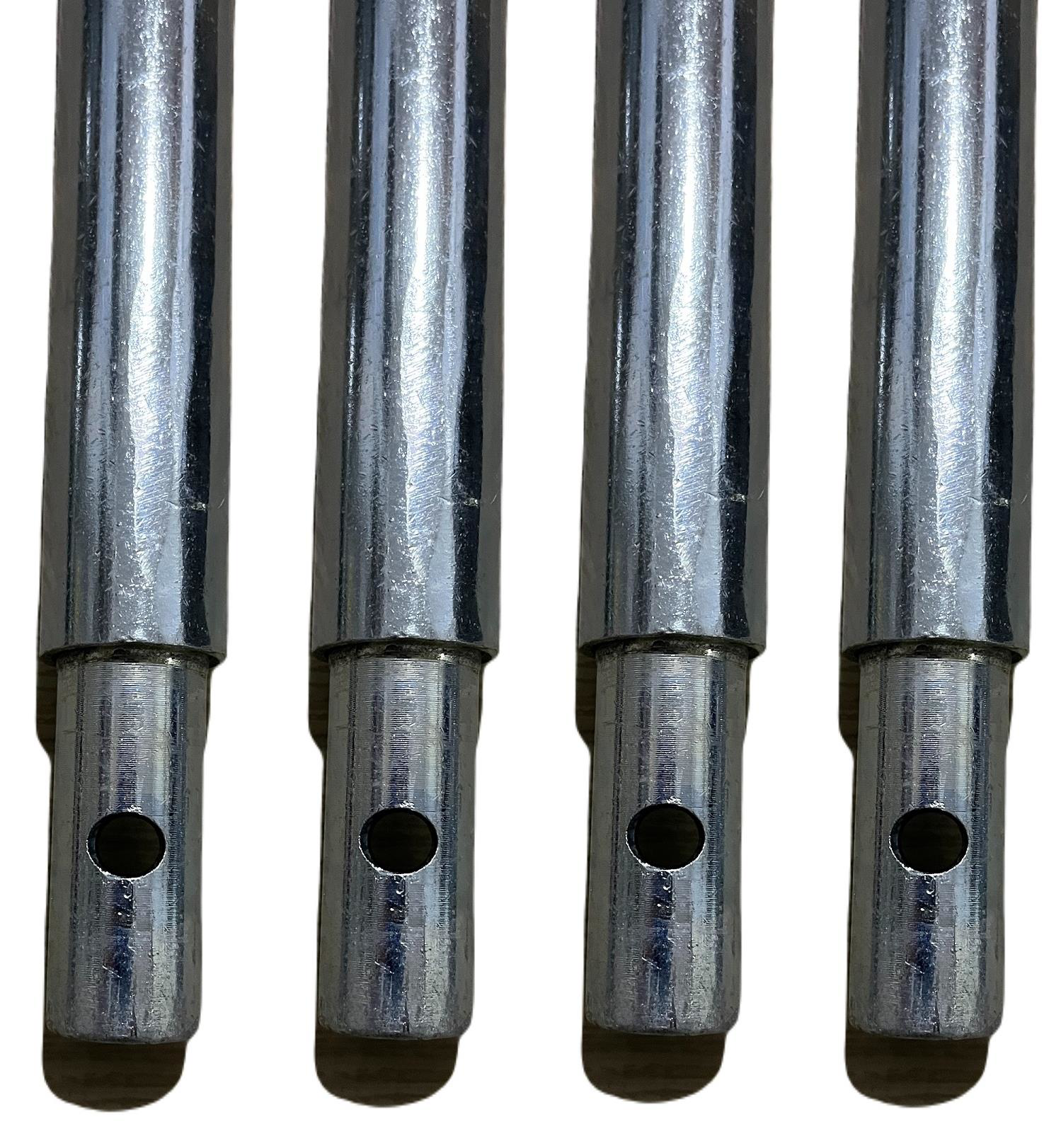 Galvaniz Toprak Burgusu Uzatmalı Sondaj Aleti Çap 15 cm Boy 5 mt