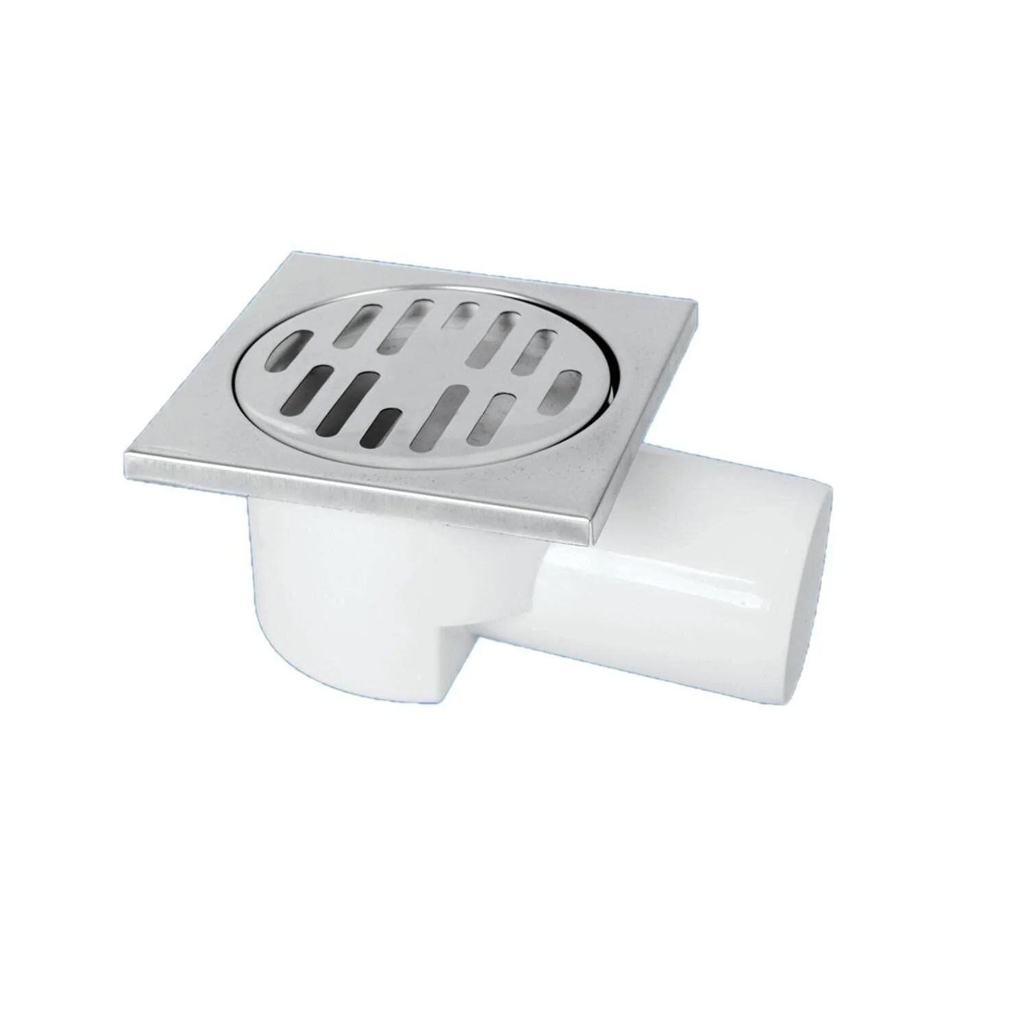 Gama Melez Yer Süzgeci 50 mm Yandan Çıkışlı 10x10 cm