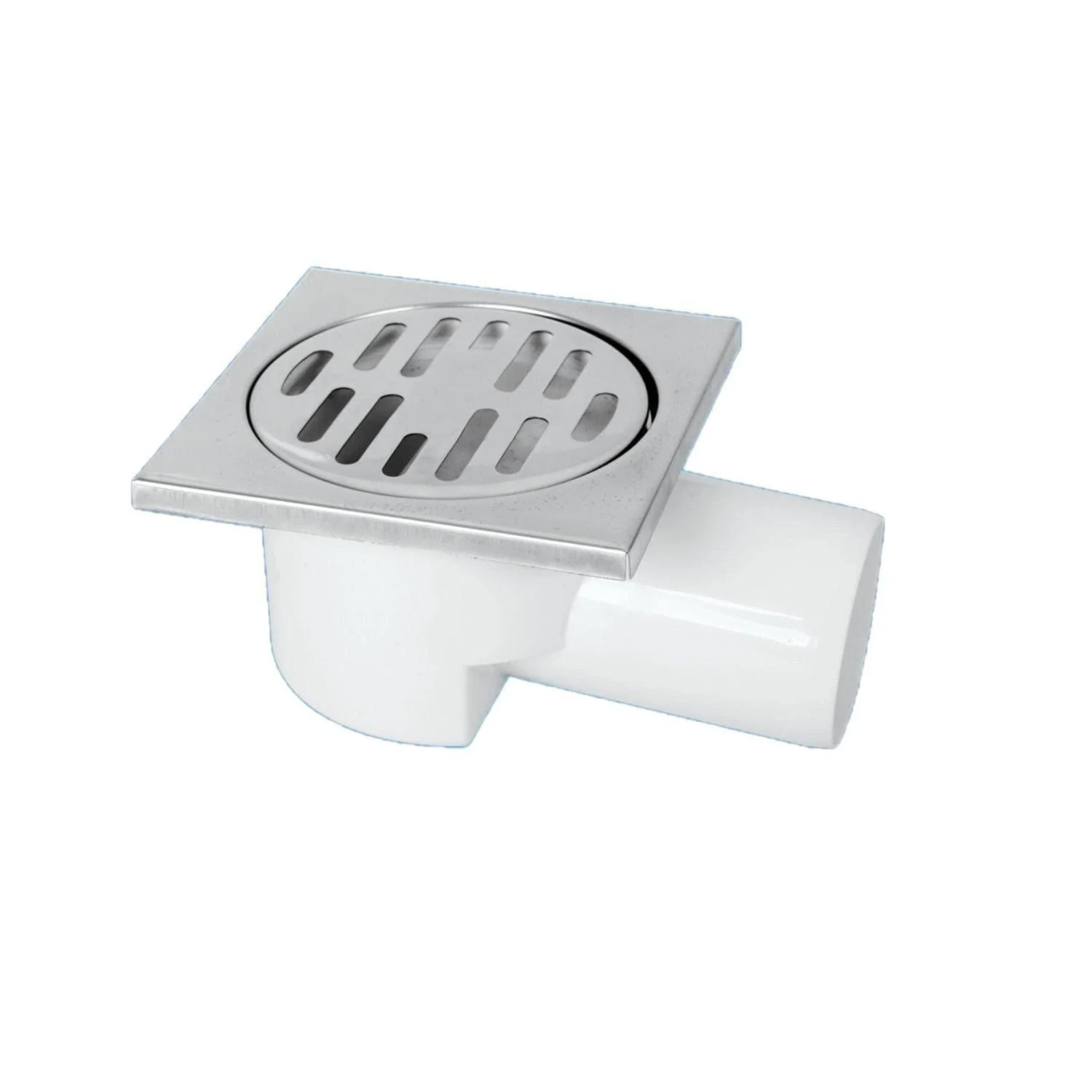 Gama Melez Yer Süzgeci 50 mm Yandan Çıkışlı 10x10 cm
