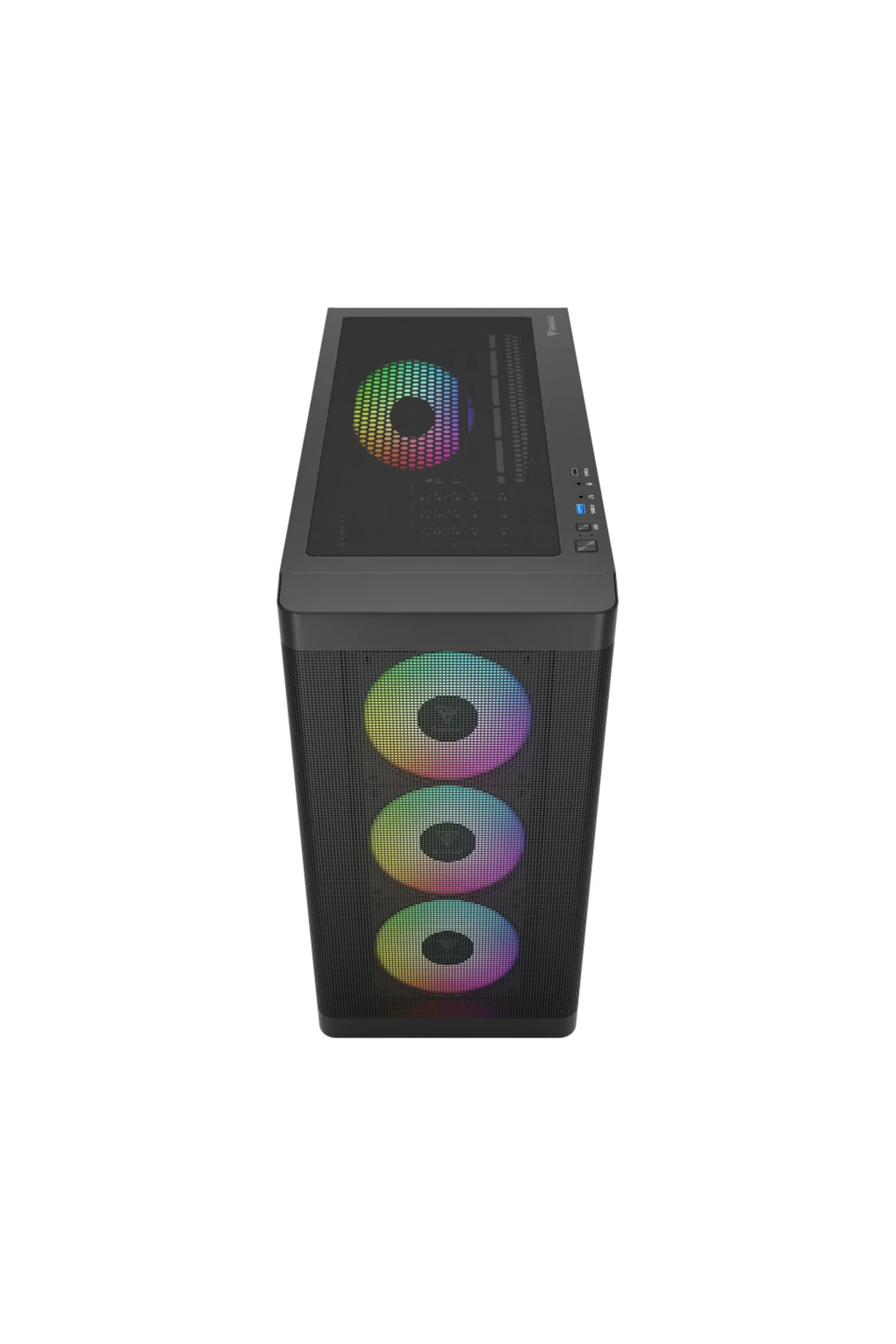 GAMDIAS ATHENA M3, 1600W, Tempered Glass, Type-C, Mesh Ön Panel, 