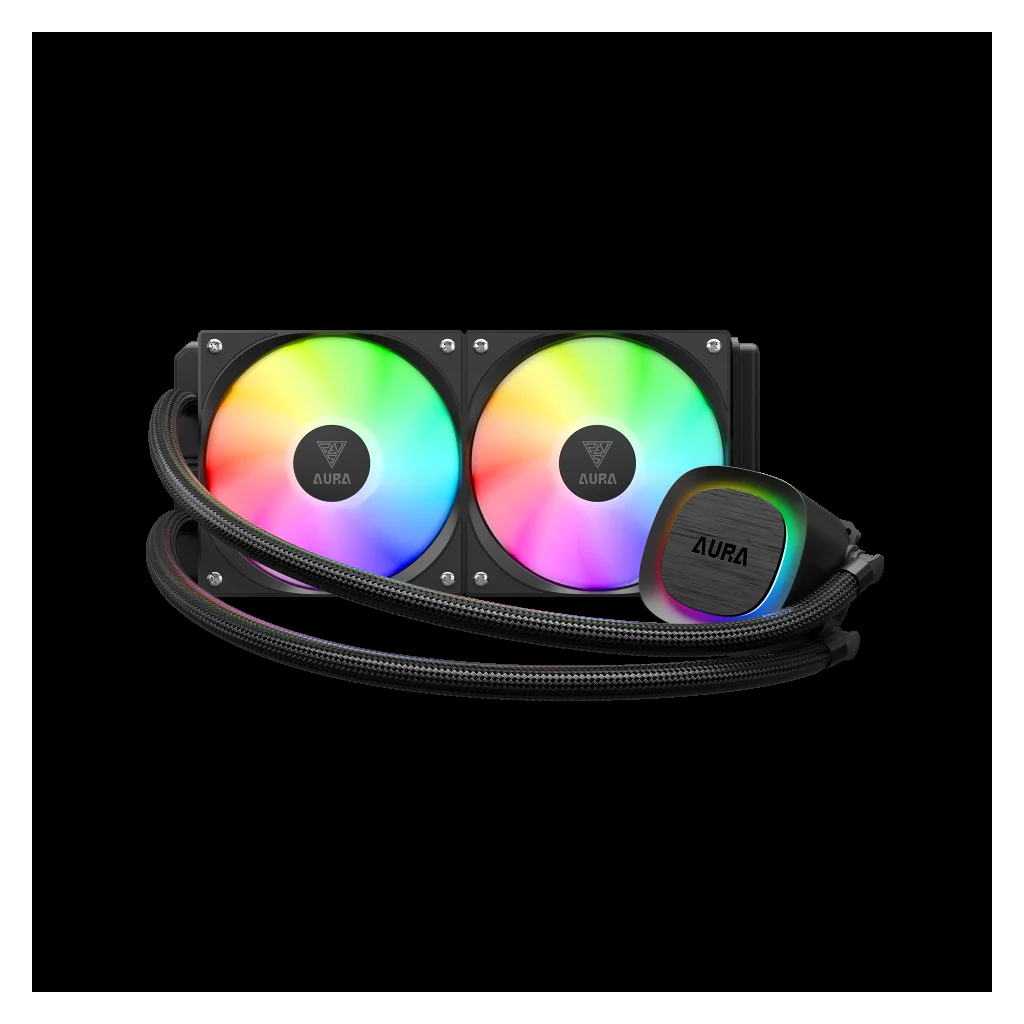 Gamdias Aura GL240 V2 240mm RGB CPU Sıvı Soğutucu - ARGB Senkronizasyonlu Yüksek Performanslı Soğutucu
