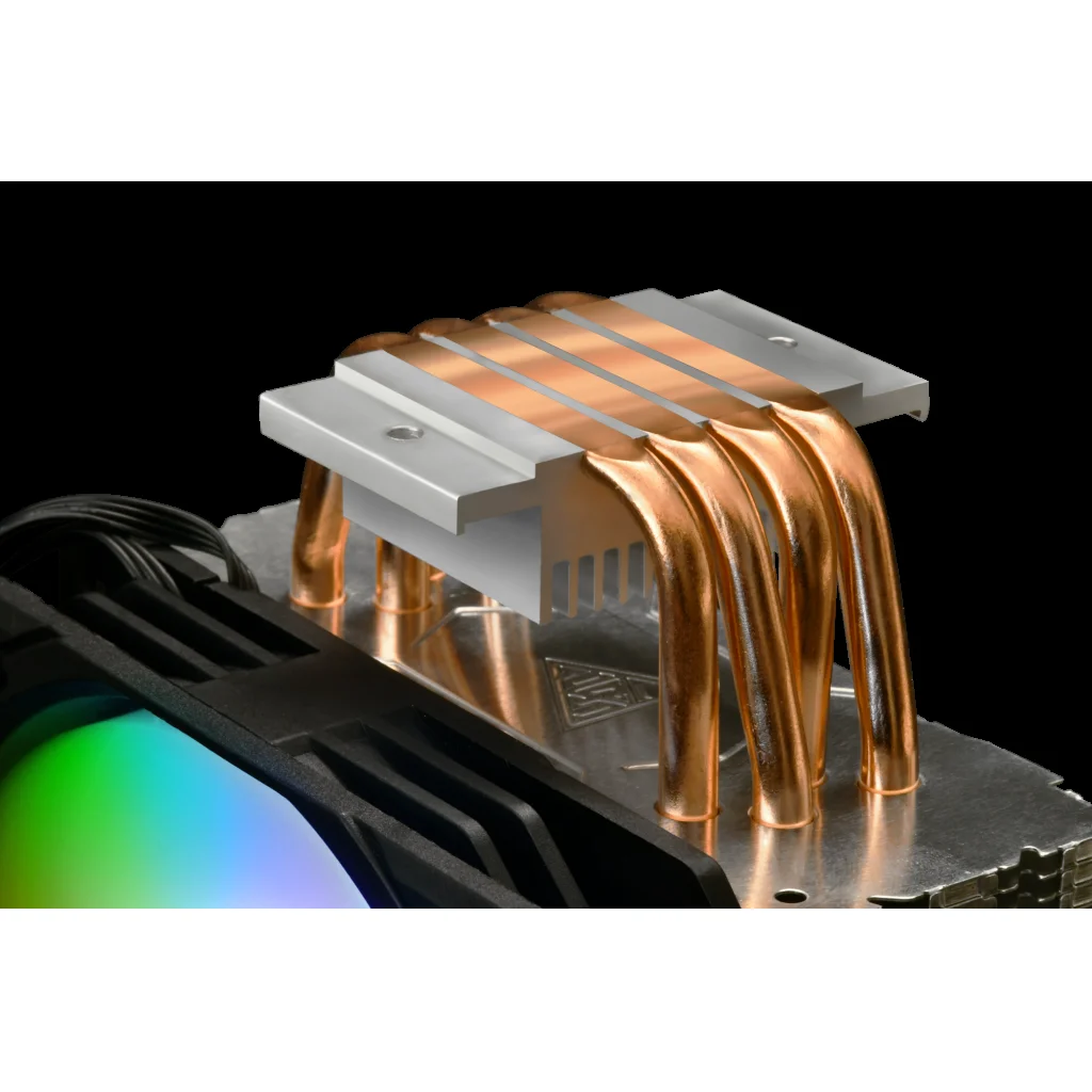 GAMDIAS BOREAS E1-410 ARGB 120mm Hava Soğutma Kulesi - 4 Borulu AMD Intel Uyumlu Soğutucu