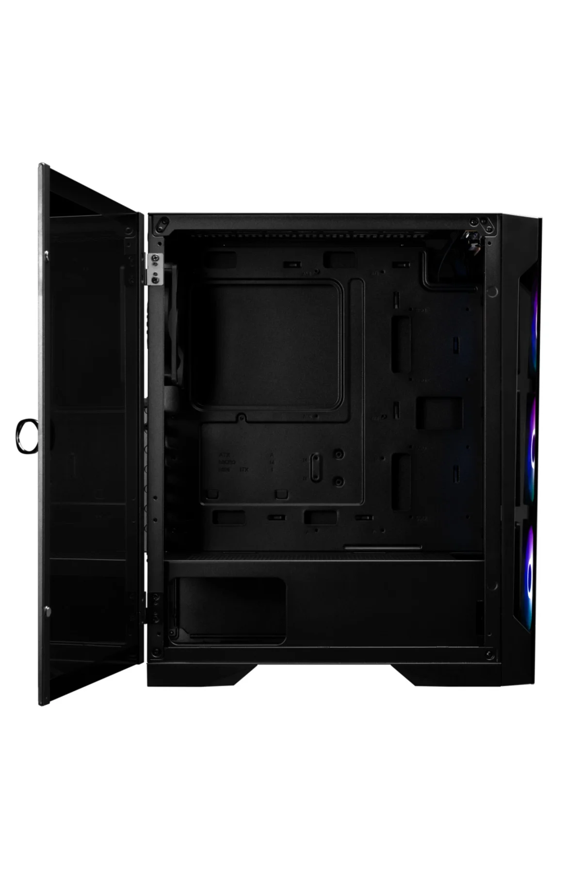 GAMDIAS TALOS E2 Elite, 750W, 80+ Bronze, Tempered Glass, ARGB, ATX GAMING KASA