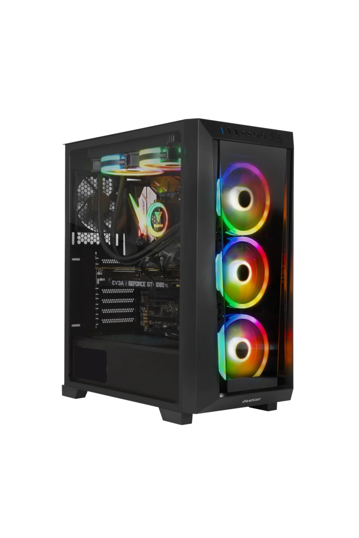 GAMDIAS TALOS M1 Elite, 1600W, Tempered Glass, ARGB, ATX, Professional GAMING KASA