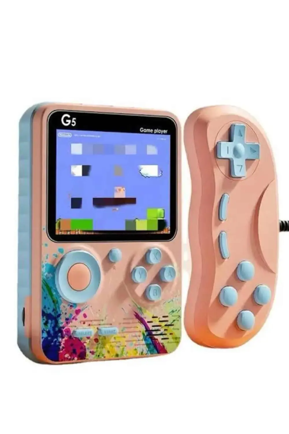 Game Box Mini 500 Adet Retro Oyun Taşınabilir Oyun Konsolu