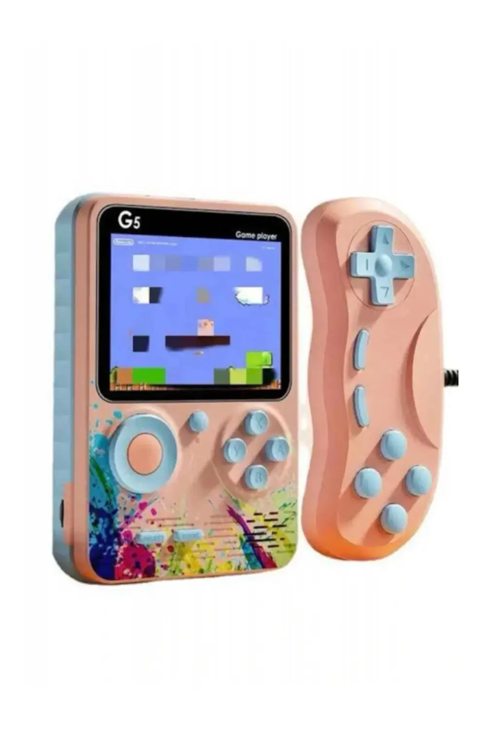 Game Box Mini 500 Adet Retro Oyun Taşınabilir Oyun Konsolu