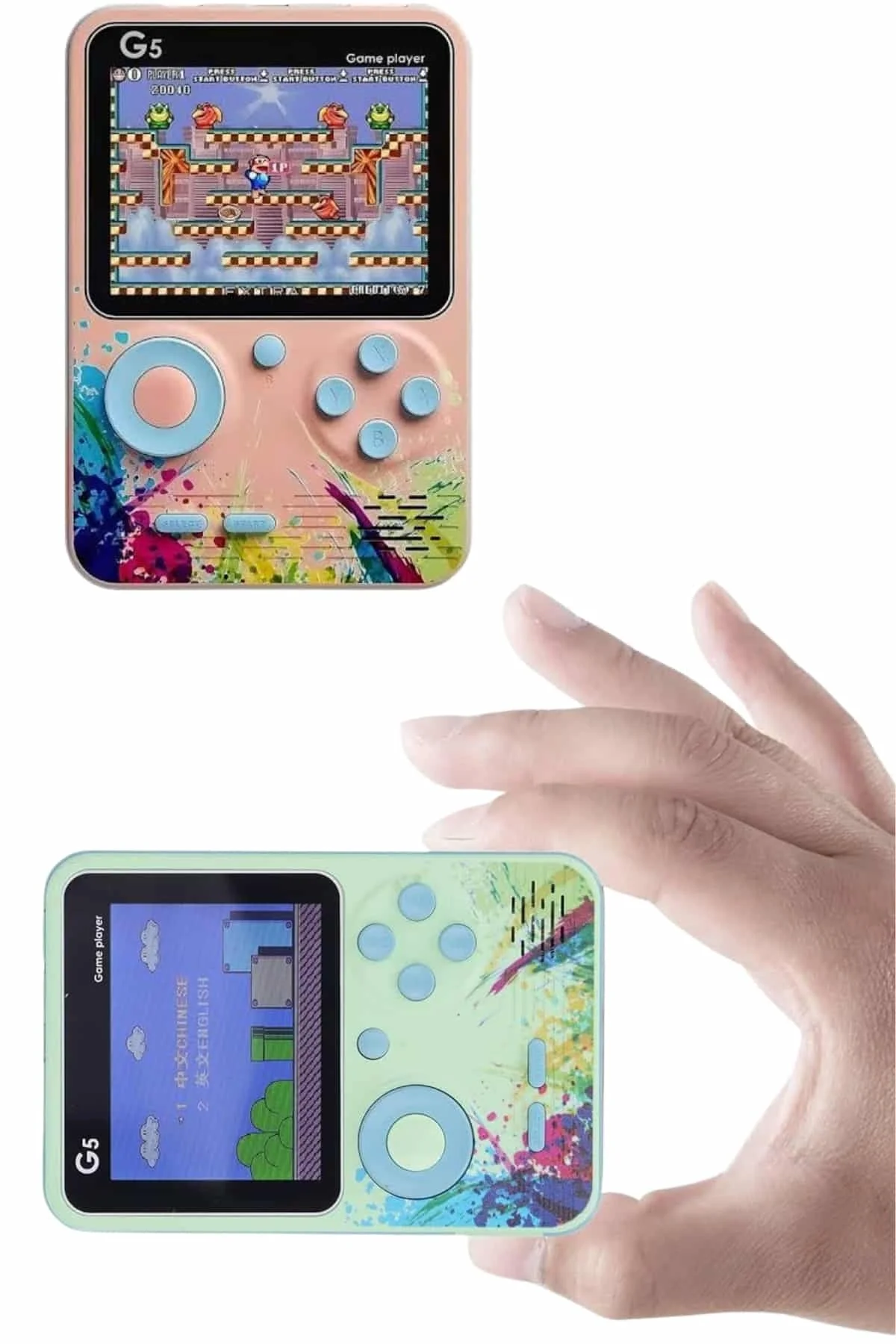 Game Box Oyun Konsolu 500 Retro Oyunlu Mini Taşınabilir 3 İnç Fiyatı, Yorumları ve Özellikleri