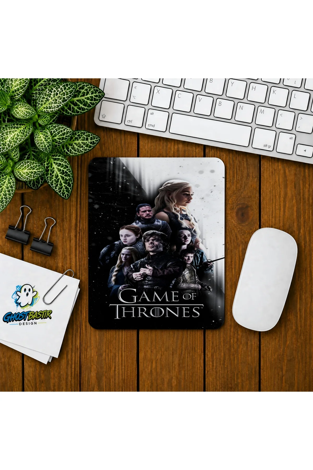Game Of Thrones Baskılı Oyuncu Mousepad 075