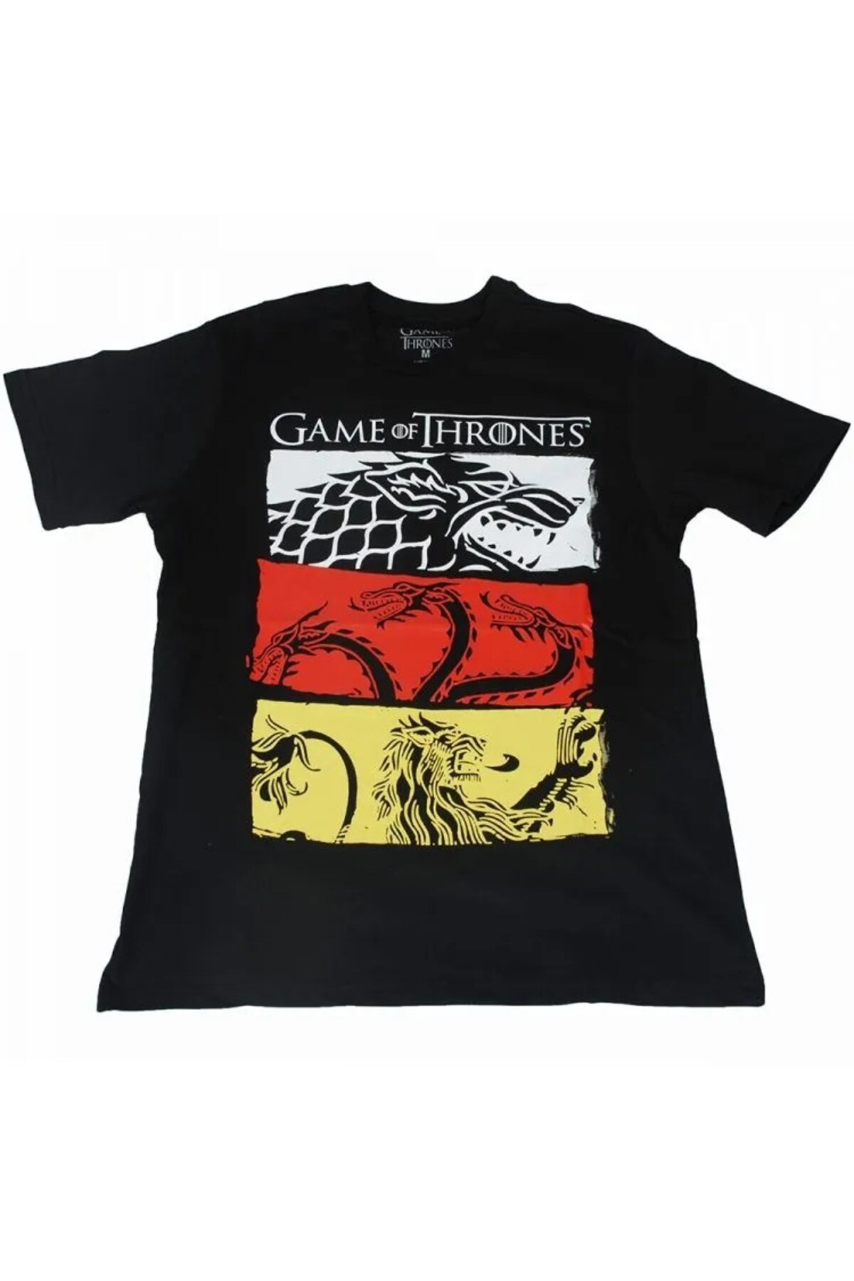 Game Of Thrones House Crest Tişört Siyah