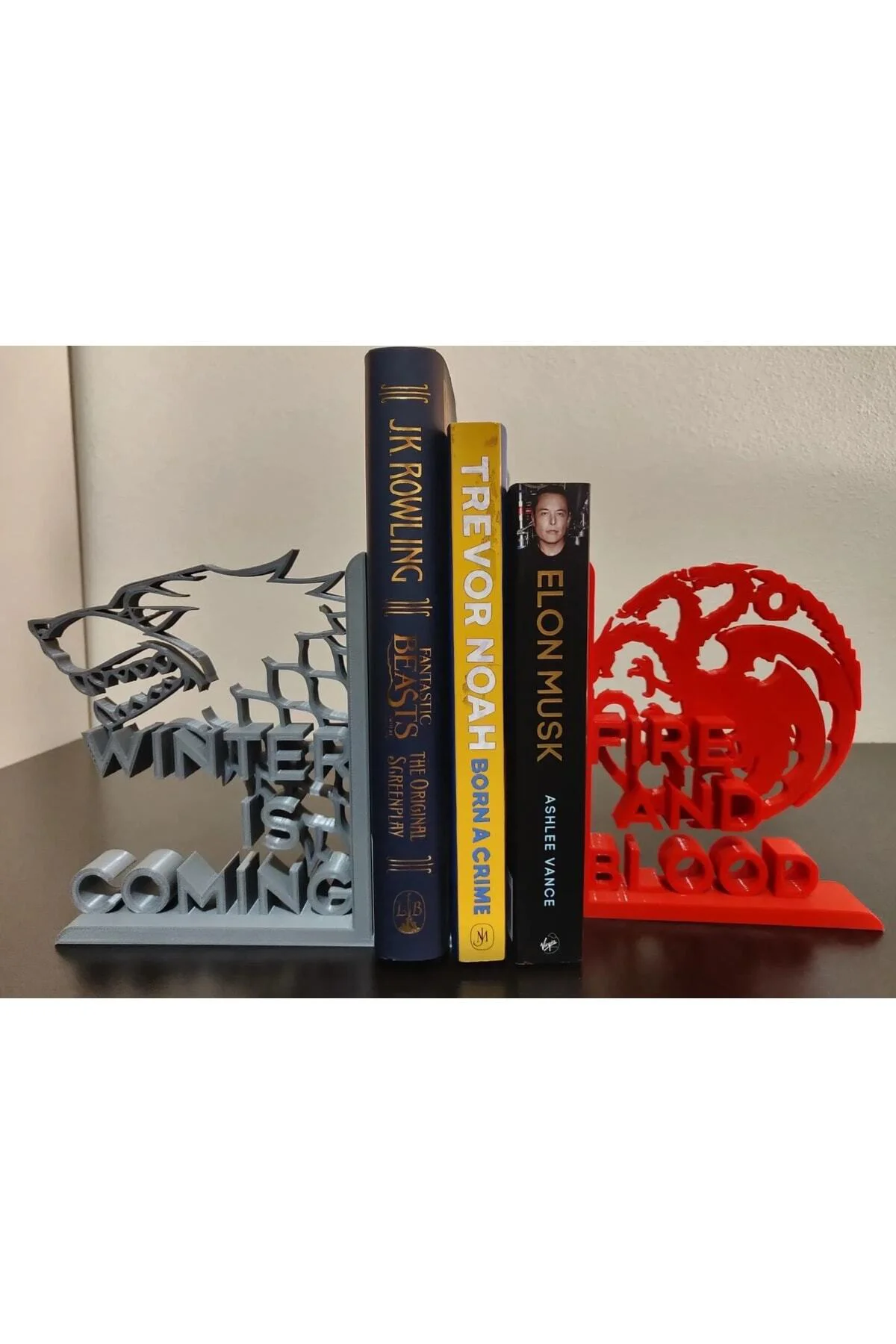 Game Of Thrones Sağlı Sollu Kitap Tutucu (1 ÇİFT)