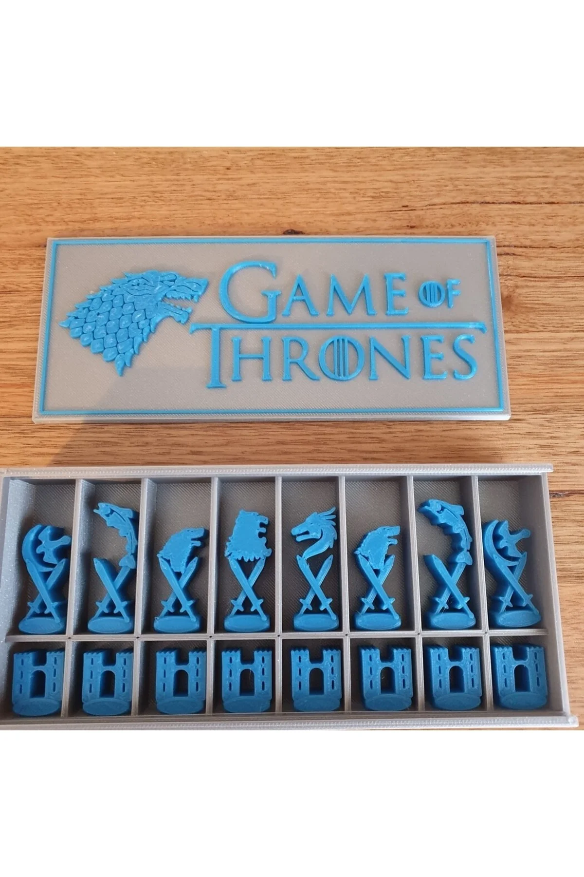 Game Of Thrones Satranç Takımı Taşları (KUTULU)