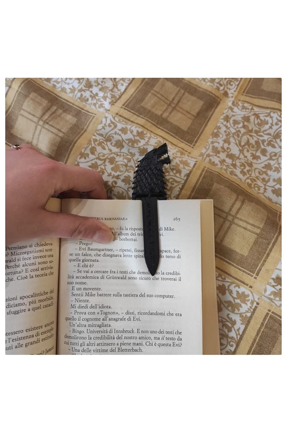 Game Of Thrones Sayfa Tutucu & Kitap Ayracı