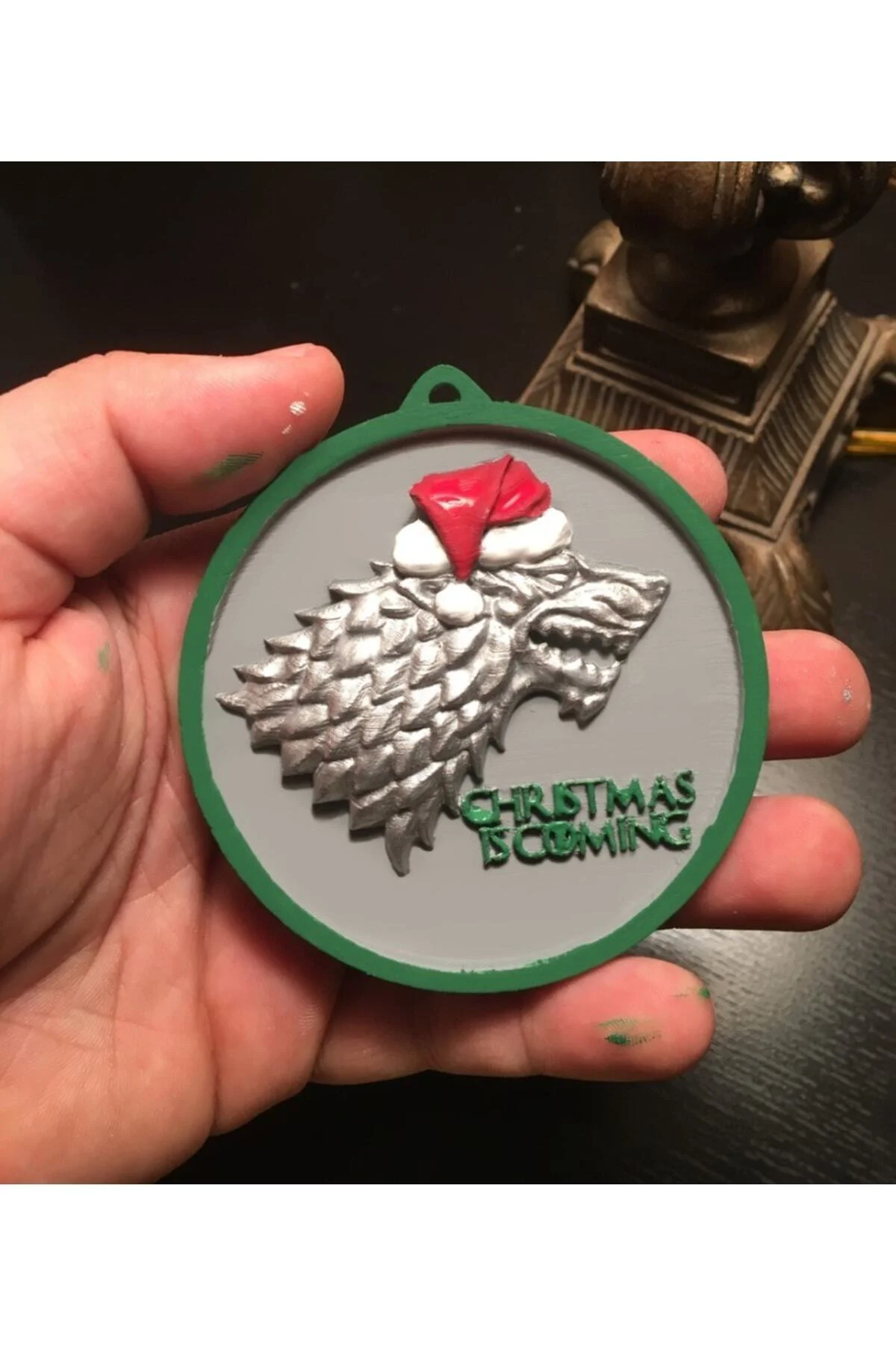 Game Of Thrones Stark Yılbaşı Süsü