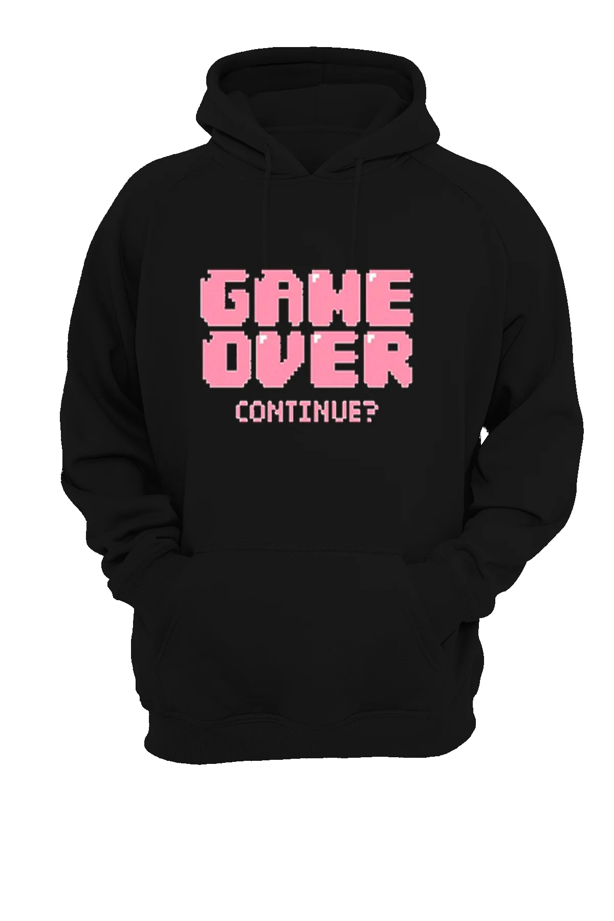 Game Over Baskılı, 3 iplik. Şardonlu, İçi Polar, Kalın, (600 gr.) Sweatshirt