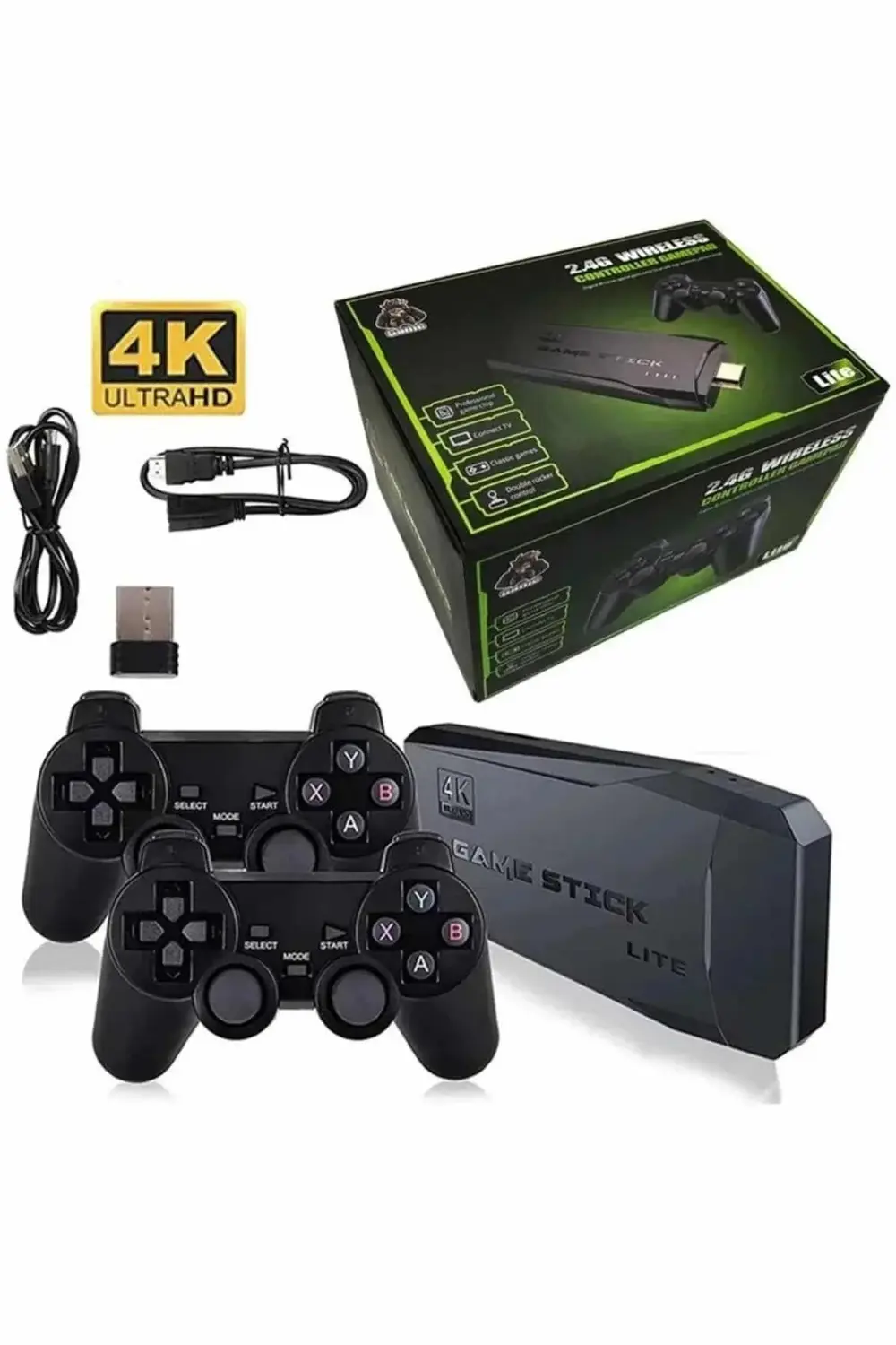 Game Stick 20000 Oyun Kablosuz Çift Kol Retro Oyunlar Game Stick