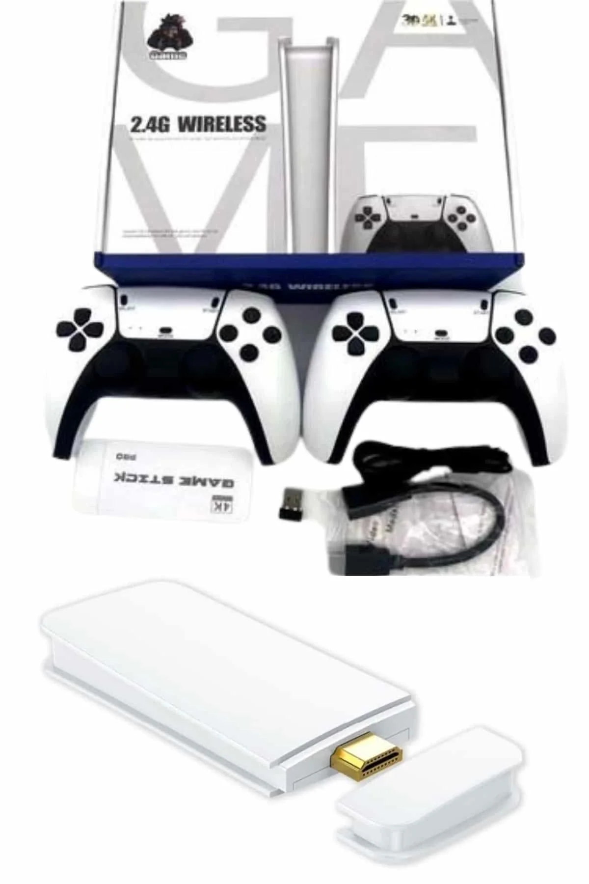 Game Stick 4K Retro Çift Kollu Atari Oyunlari +20000 Oyunlu Konso Game Stick 4K Retro Çift Kollu Atari Oyunlari +20000 Oyunlu Konso