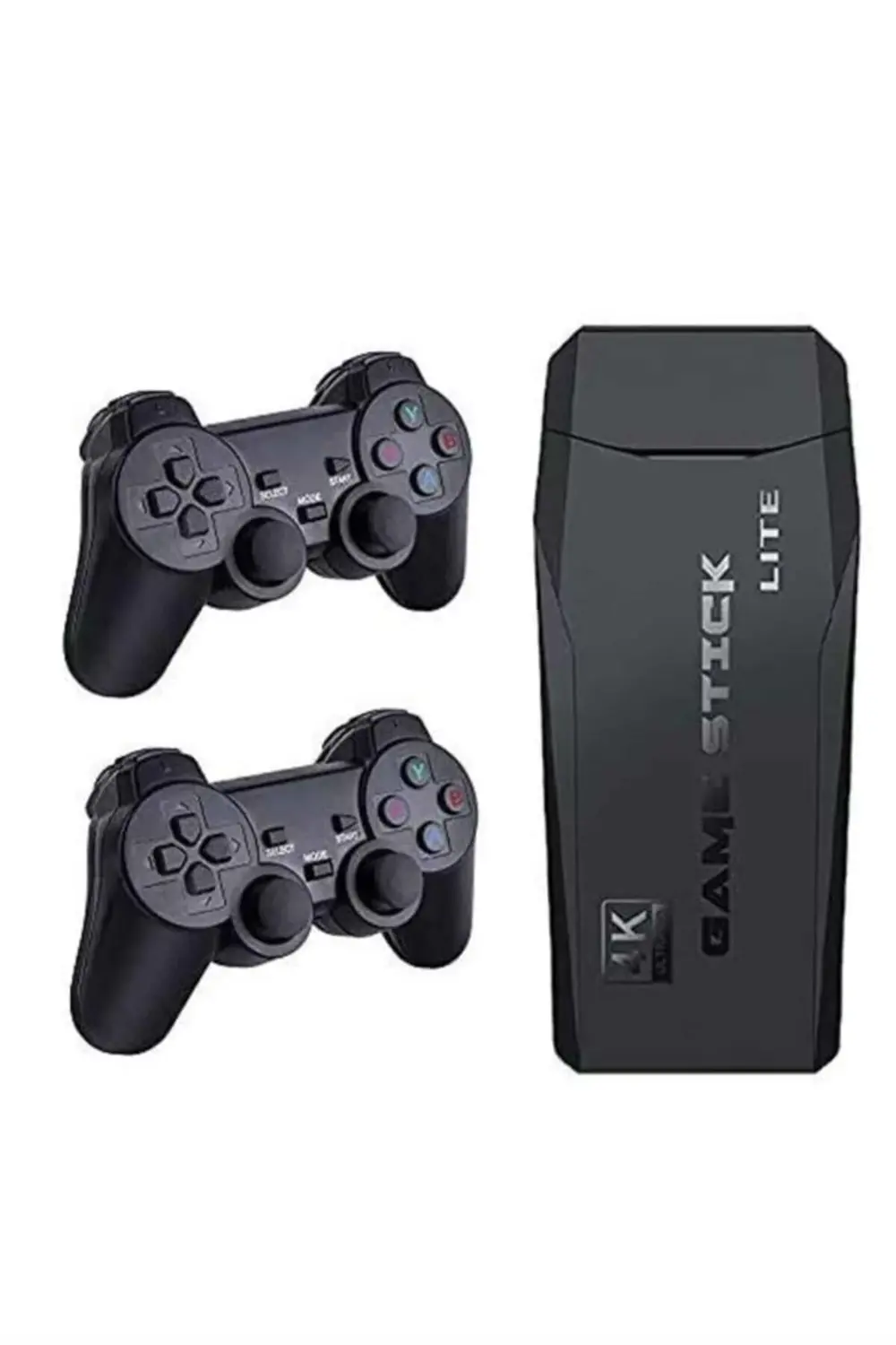Game Stick El Atarisi 2.4g Kablosuz Çift Kol Oyunlar 4k Game Stic