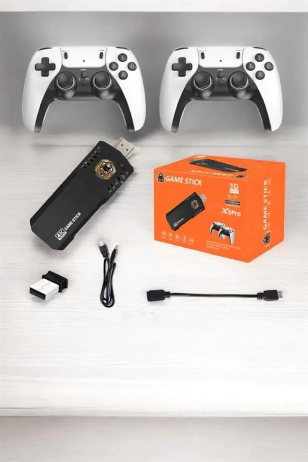 Game Stick Retro 8K ULTRA HD Video Oyun Konsolu Android Tv Özelli