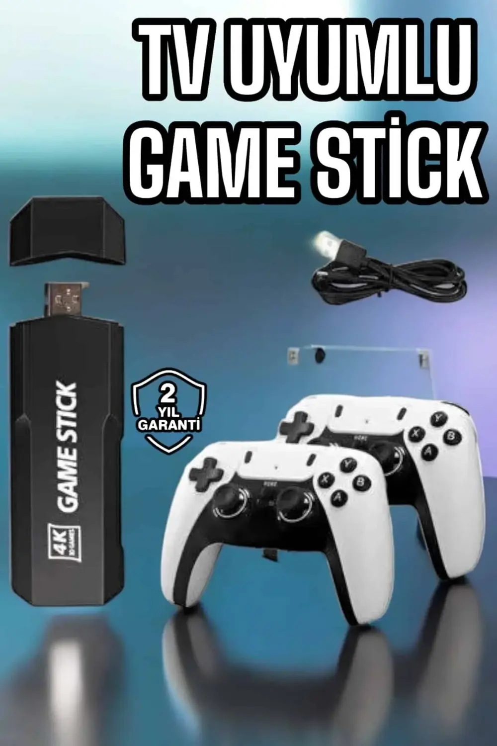 Game Stick Retro 8K ULTRA HD Video Oyun Konsolu Android Tv Özelli