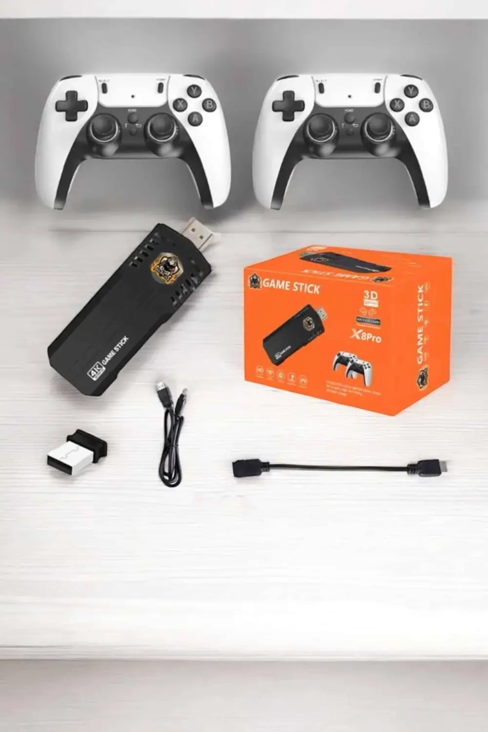 Game Stick Retro 8K ULTRA HD Video Oyun Konsolu Android Tv Özelli