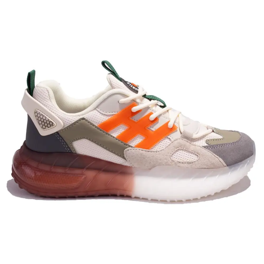 Gamelu TOD Bej Ortopedik Günlük Erkek Spor Ayakkabı