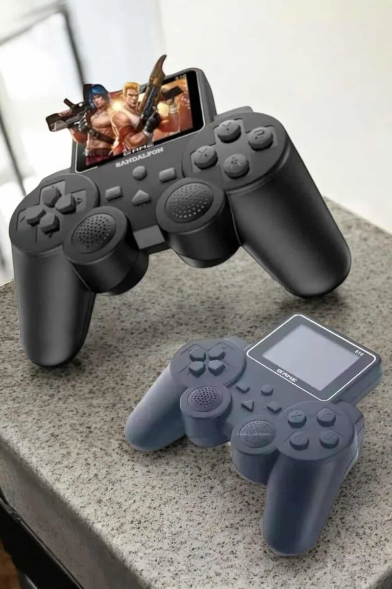 Gamepad 520 Oyunlu Ekranlı Oyun Kolu - TV Uyumlu Retro Kontrolcü