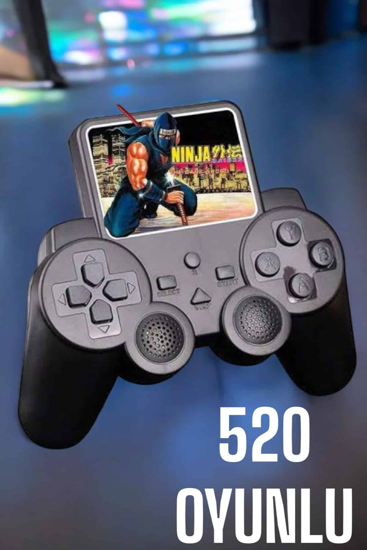 Gamepad 520 Oyunlu Ekranlı Oyun Kolu TV Uyumlu - Lisinya