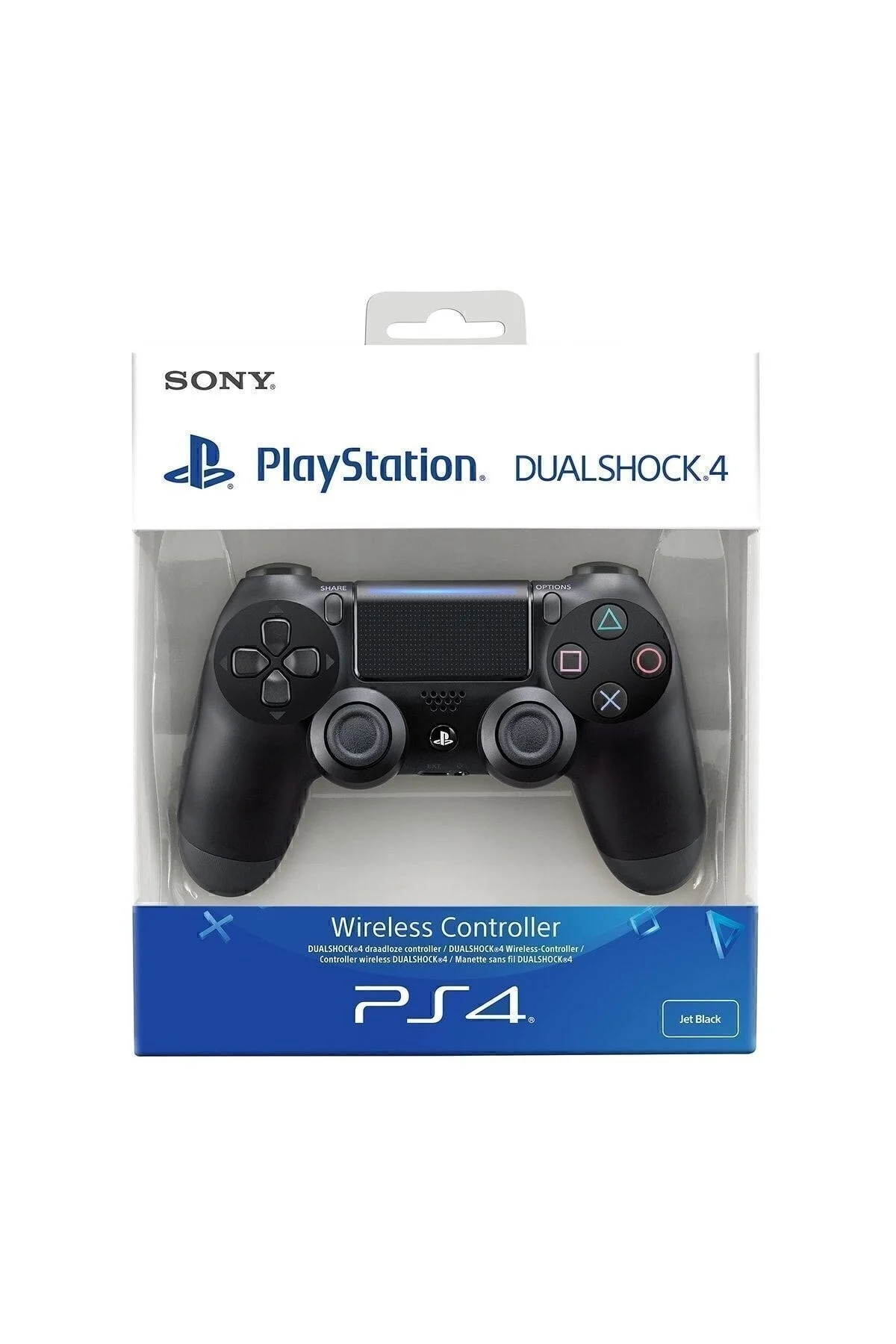 Gamepad Bluetooth bağlantılı siyah Playstation 4 uyumlu 1 yıl garantili oyun kolu