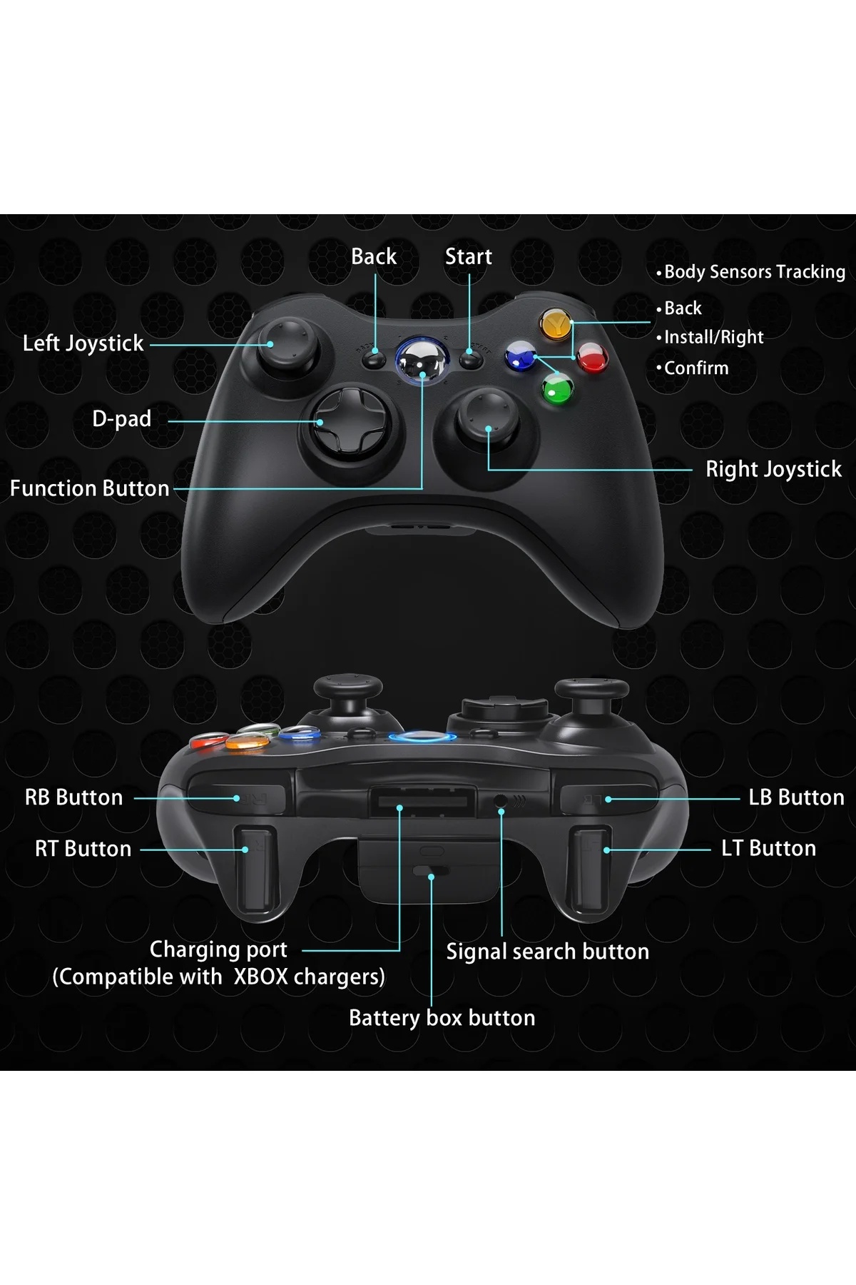 Gamepad wireless bağlantılı Bluetooth özellikli yeşil renk Playstation 4 uyumlu 1 yıl garantili
