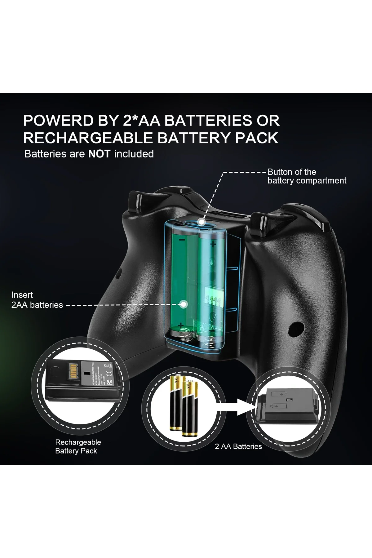 Gamepad wireless bağlantılı Bluetooth özellikli yeşil renk Playstation 4 uyumlu 1 yıl garantili