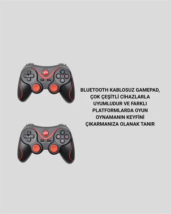 Gamepad X3 Android Uyumlu Bluetooth Oyun Kolu - Mobil FPS ve PC Oyunları İçin Fiyatı, Yorumları ve Özellikleri
