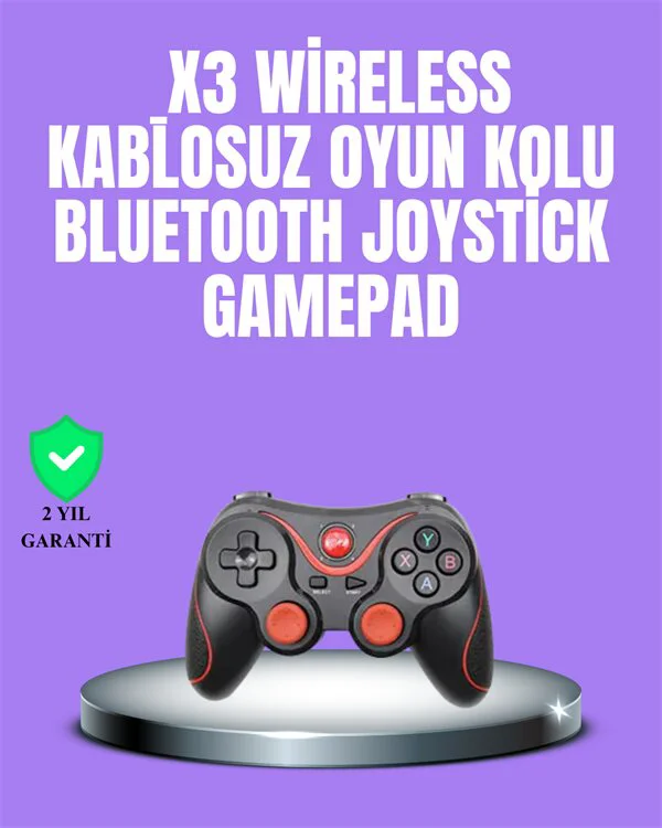 Gamepad X3 Android Uyumlu Bluetooth Oyun Kolu - Mobil FPS ve PC Oyunları İçin Fiyatı, Yorumları ve Özellikleri
