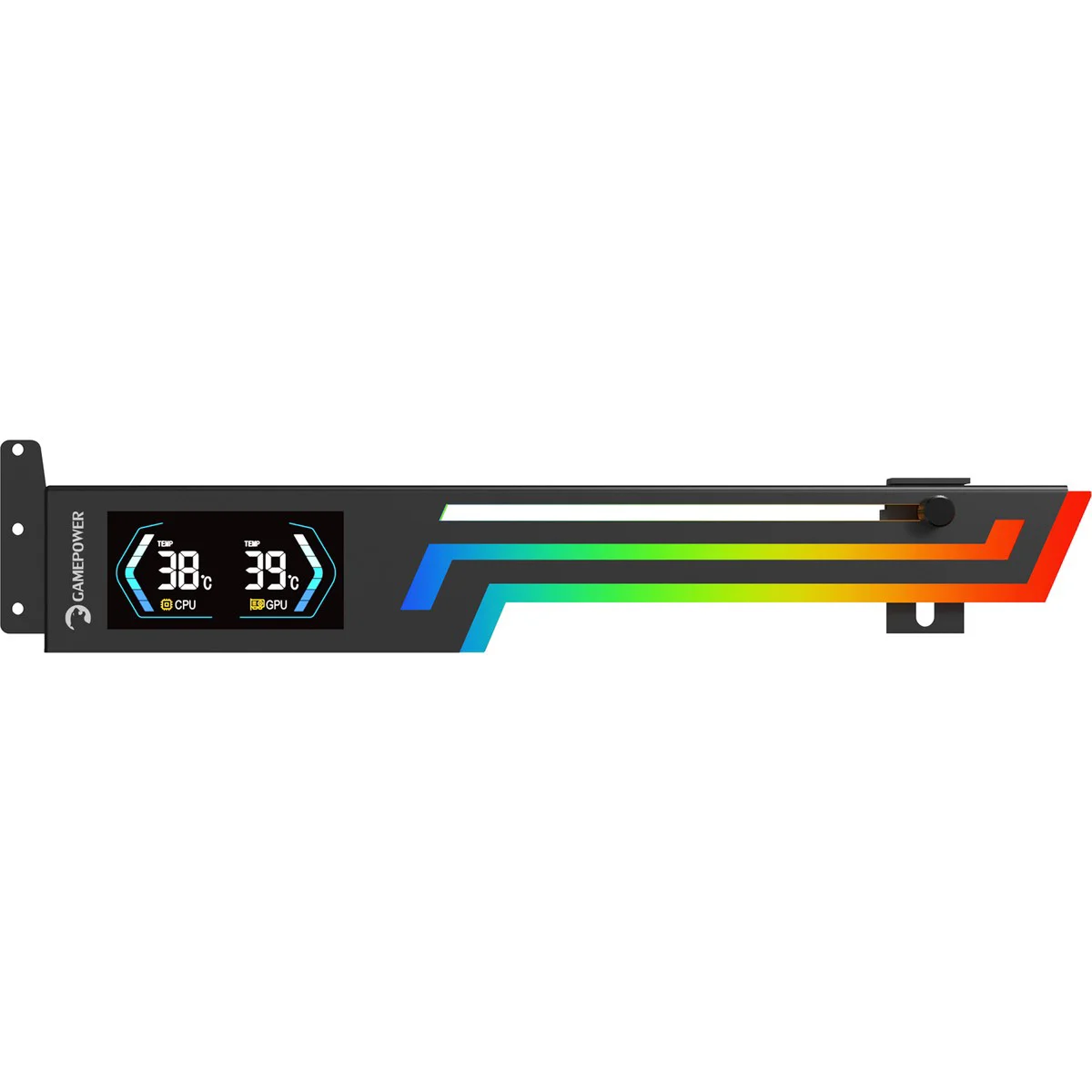 GamePower Heatsync Argb LCD Ekran Kartı Tutucu Siyah Fiyatı, Yorumları ve Özellikleri