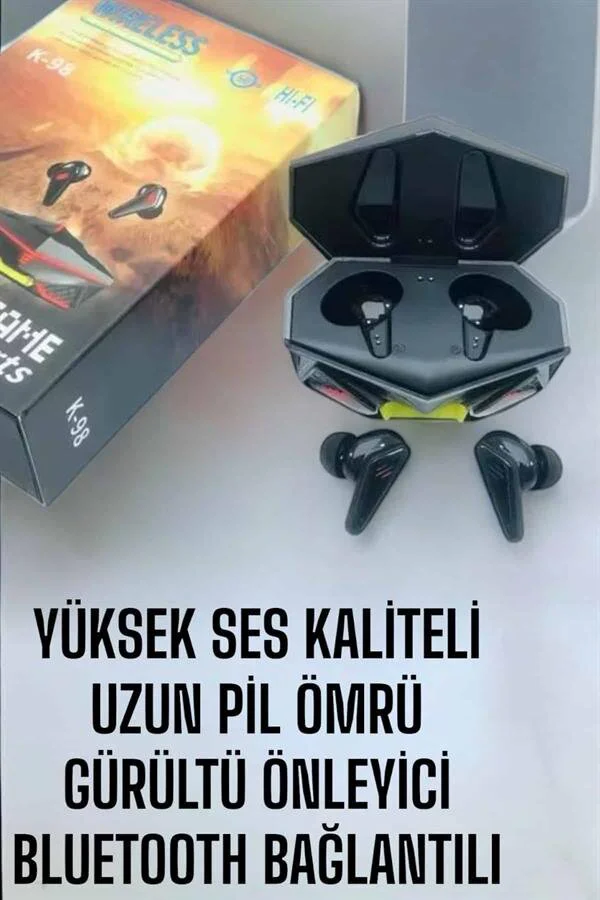 Gamer Kulaklık - Bluetooth 5.0 Gürültü Önleyici Kablosuz Kulaklık