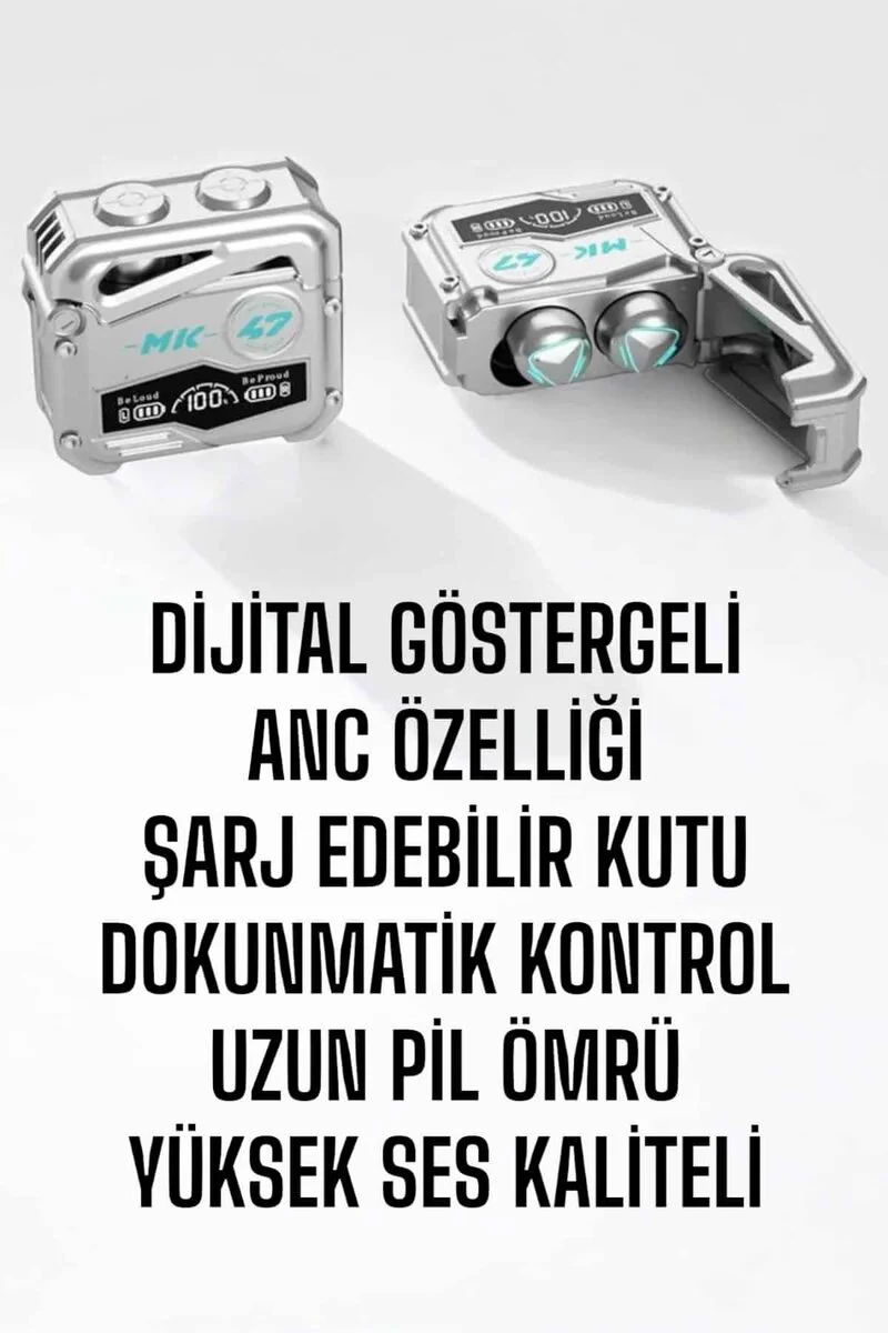 Gamer Kulaklık - Kablosuz ANC ve 65ms Düşük Gecikme