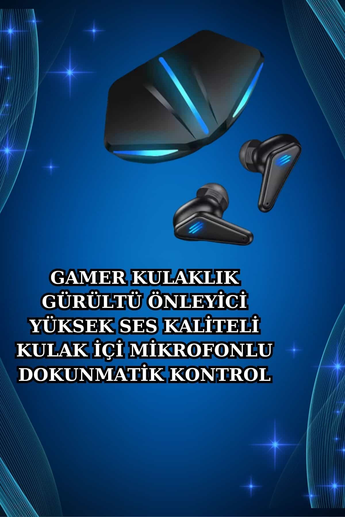 Gamer Kulaklık ve Çok Kordonlu Akıllı Saat Gürültü Önleyici GPS D