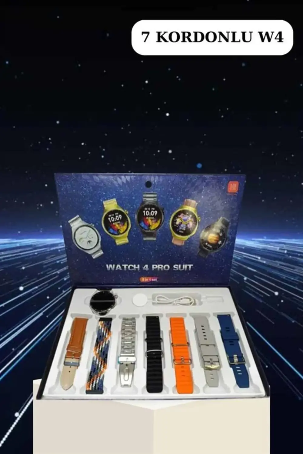 Gamer Kulaklık ve Çok Kordonlu Akıllı Saat Gürültü Önleyici GPS D