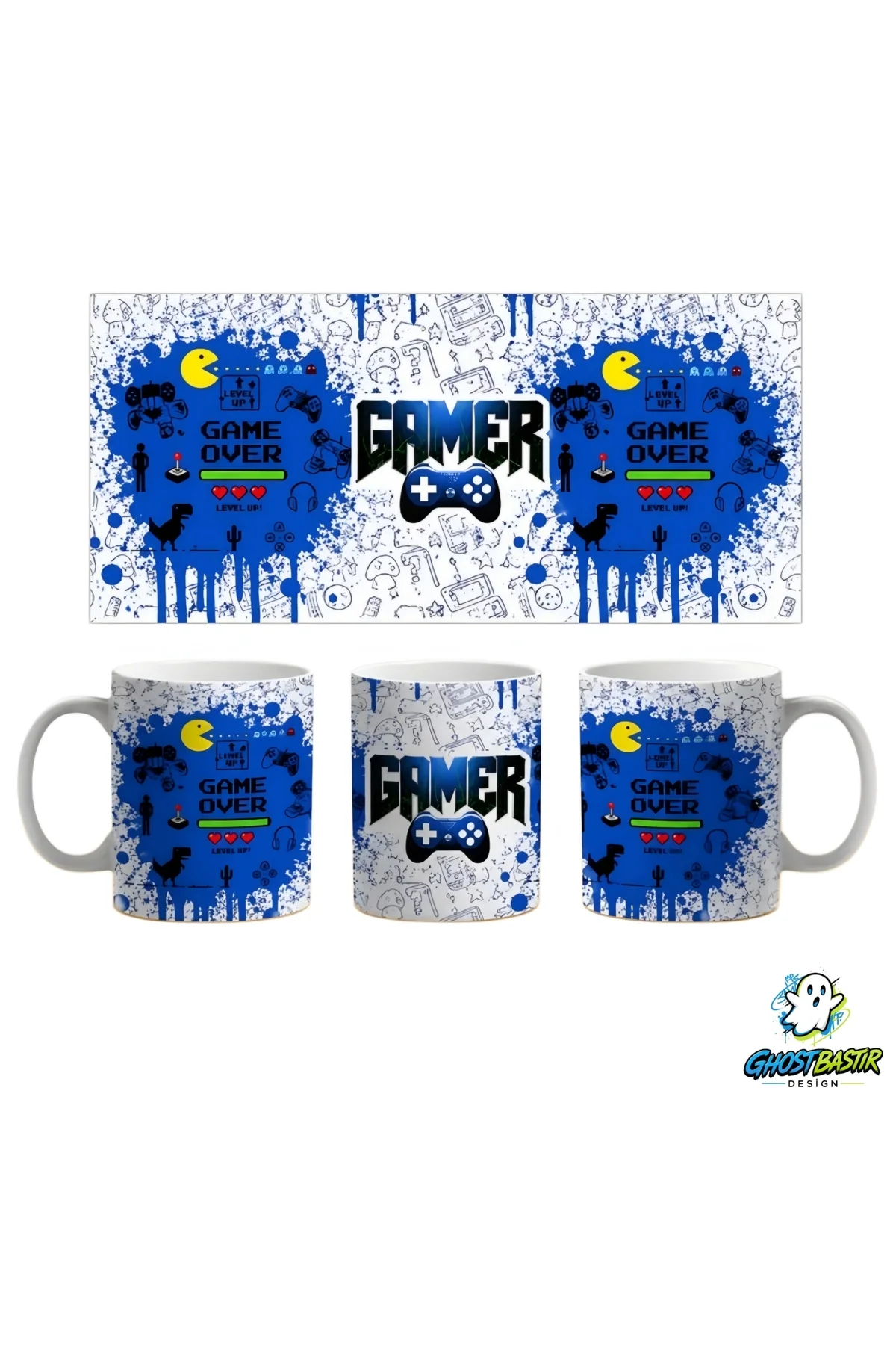 Gamer Kupa Bardak | Tek Adet K0562
