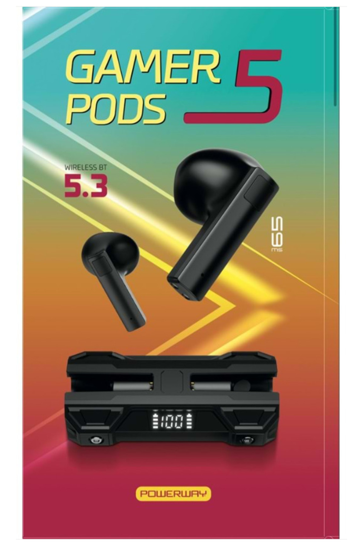 Pmr Gamer Pods 5 Dokunmatik Bluetoot Kulaklık Vrs. 5.3