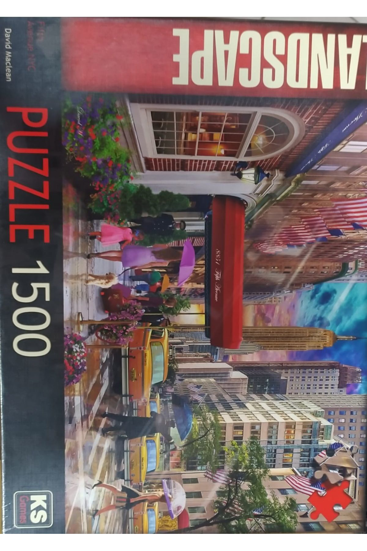 Ks Games 1500 Lü Puzzle  Fifth Avenue Nyc Koridor Kirtasiye