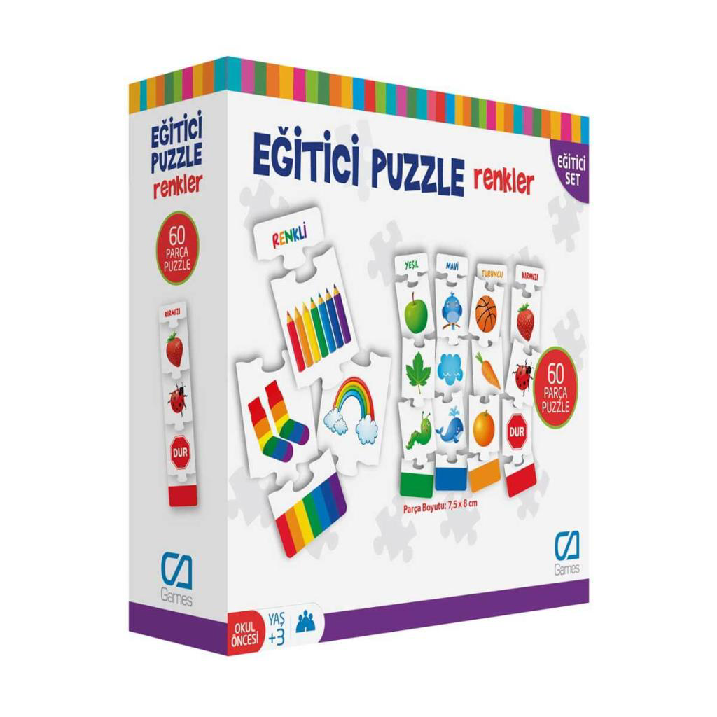 Games Eğitici Puzzle Renkler 60 Parça 5029 Games Eğitici Puzzle Renkler 60 Parça 5029