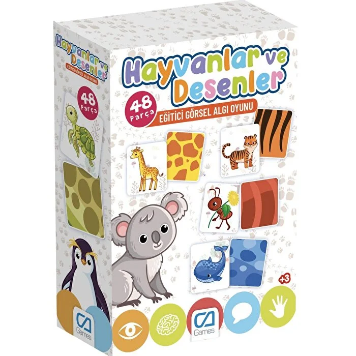 Games Hayvanlar ve Desenleri 48 Parça 5155 Games Hayvanlar ve Desenleri 48 Parça 5155