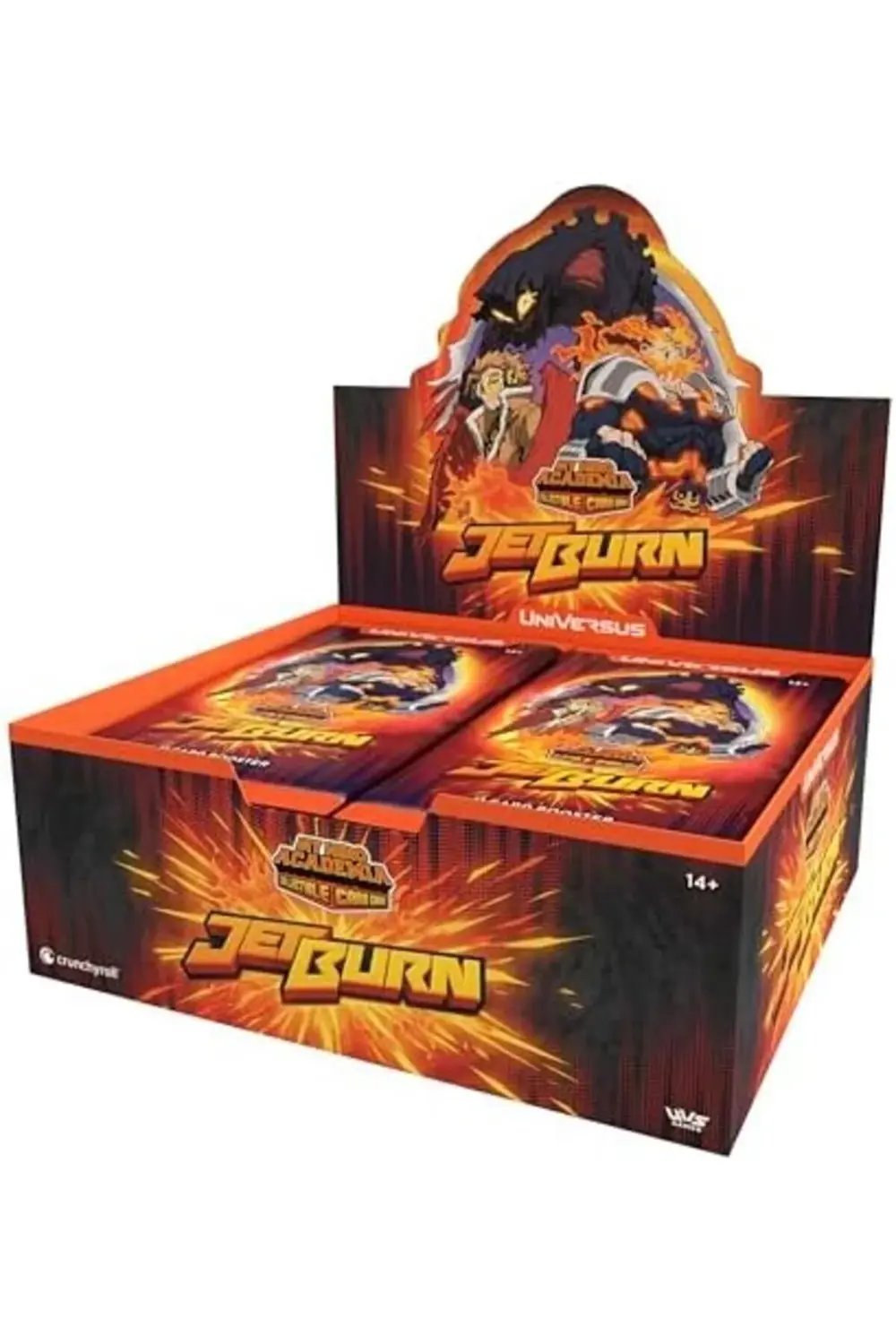 Games My Hero Academia Kart Oyunu Seti 6: Jet Burn Booster Ekranı