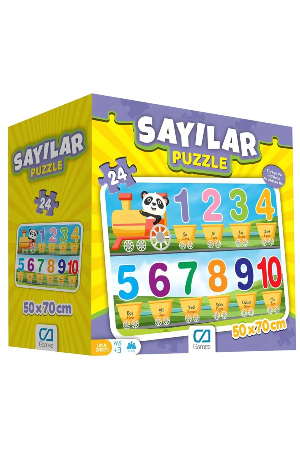 Games Sayılar Puzzle 24 Parça 5134