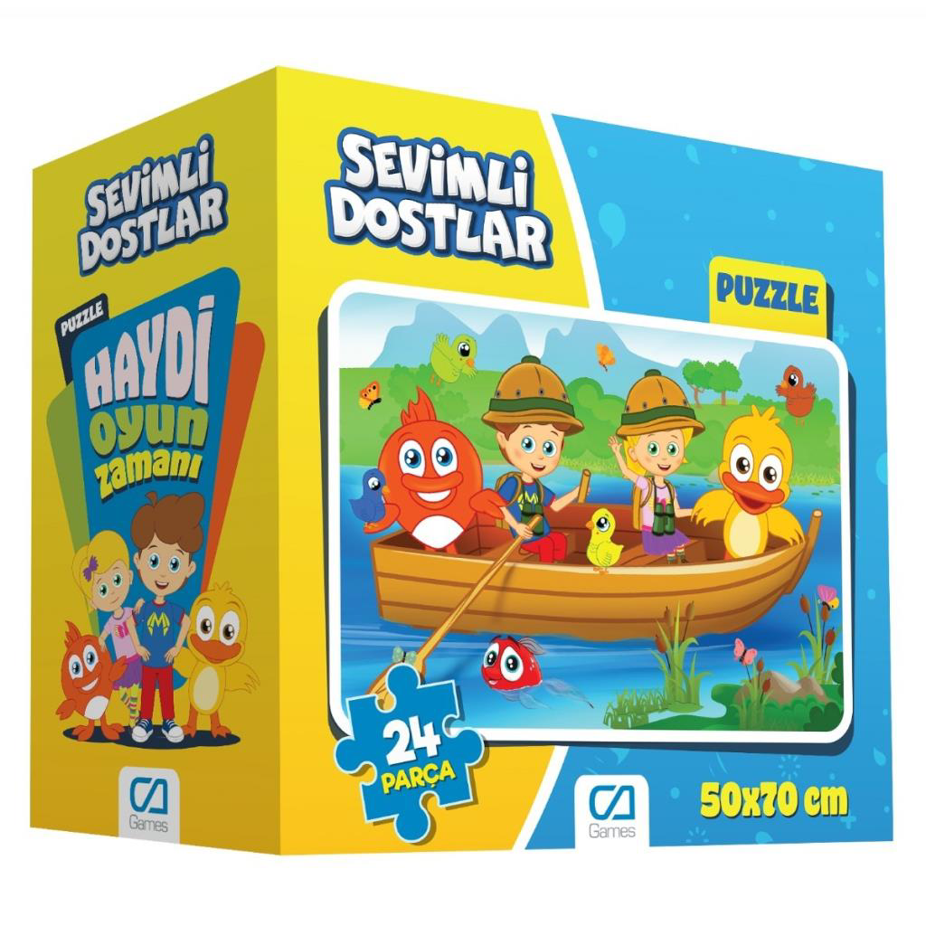 Games Sevimli Dostalar Puzzle 24 Parça Games Sevimli Dostalar Puzzle 24 Parça