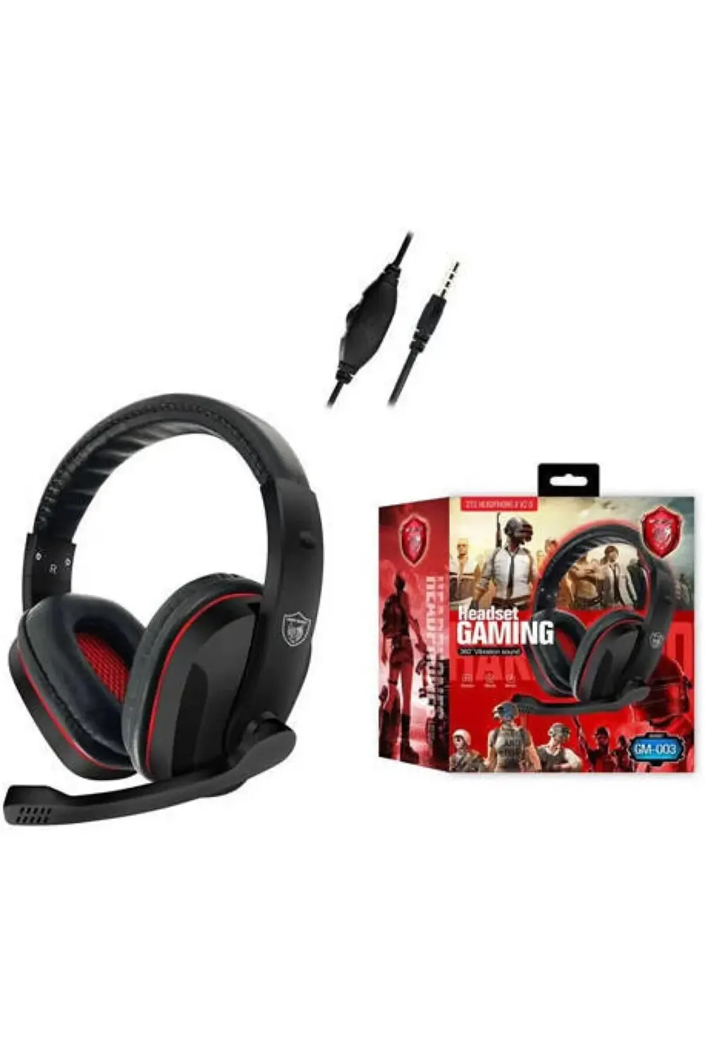 Gaming GM-003 Mikrofonlu Gaming Kulaklık -Kırmızı/Siyah 1185222